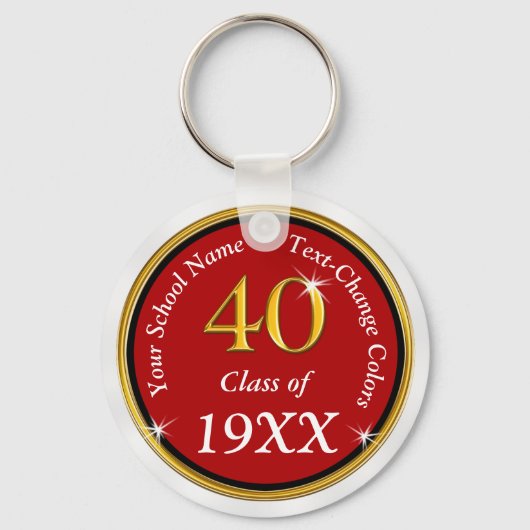 格安40th高校懇親会アイディアクラス懇親会 キーホルダー (裏面)