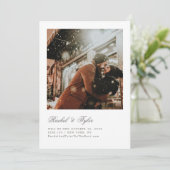 格式ばったキャプションエンゲージメント セーブ・ザ・デート ご案内 (スタンド正面)