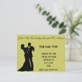 格式パーティー招待状 招待状 (スタンド正面)