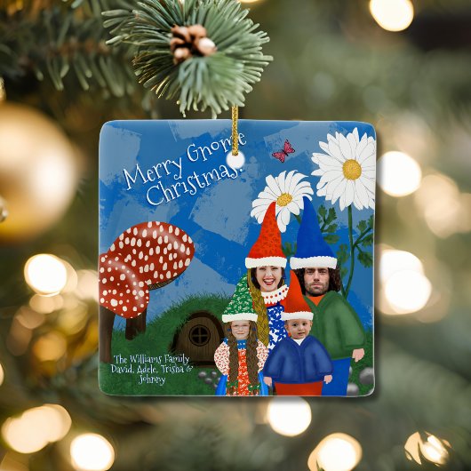 格言あなたの家族 セラミックオーナメント