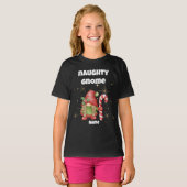 格言いけなの女の子のクリスマスTシャツ Tシャツ (正面フル)