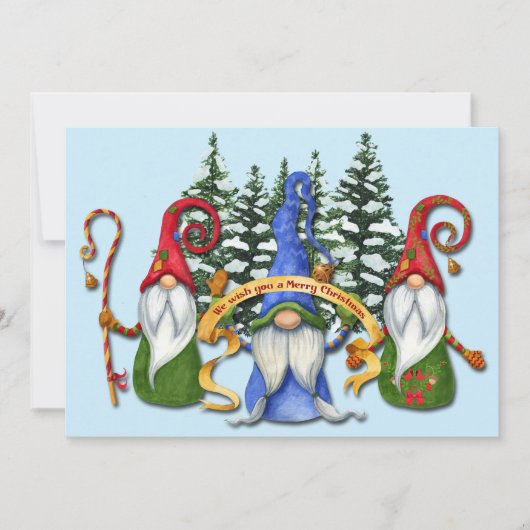 格言おもしろいの聖降誕祭の願い シーズンカード (正面)