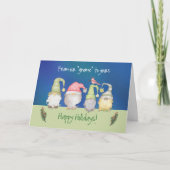 格言おもしろいは私たちの家からYours Holiday カード (正面)