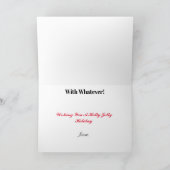 格言おもしろいカード カード (内部)