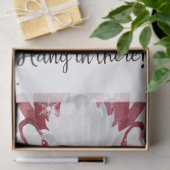 格言おもしろいクリスマスホリデーシーズンスノーフレーク 薄葉紙 (ギフト)