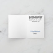 格言おもしろいクリスムカ挨拶カード カード (内部)