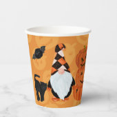 格言おもしろいジャック・オ・ランタン・ハロウィーン 紙コップ (正面)