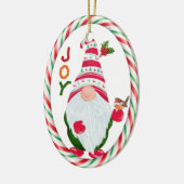 格言おもしろいジョイキッズクリスマスオーナメント セラミックオーナメント (左)