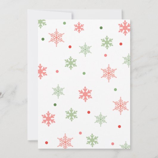 格言おもしろいホリデークリスマスパーティの招待状 招待状 (裏面)