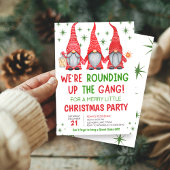 格言おもしろいホリデークリスマスパーティの招待状 招待状