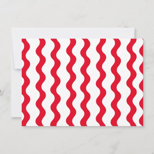 格言おもしろいホリデークリスマスパーティー 招待状 (裏面)