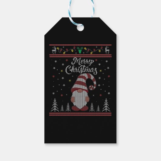 格言おもしろいメリークリスマス ギフトタグ (裏面)