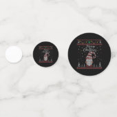 格言おもしろいメリークリスマス コンフェッティ (正面)