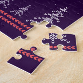 格言おもしろいメリークリスマス ジグソーパズル (側面)