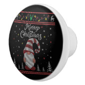 格言おもしろいメリークリスマス セラミックノブ (右)