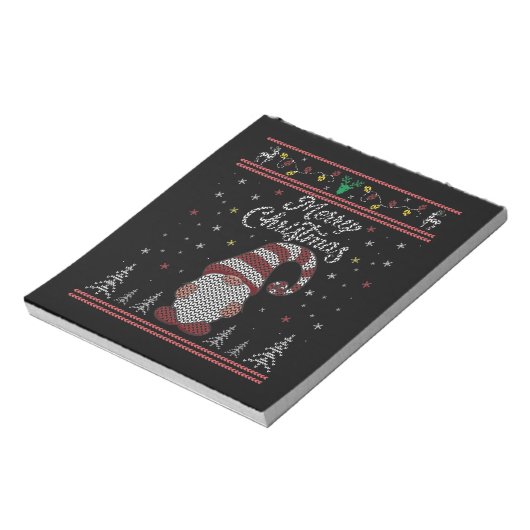 格言おもしろいメリークリスマス ノートパッド (回転)