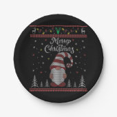 格言おもしろいメリークリスマス ペーパープレート (正面)