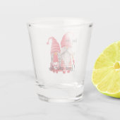 格言おもしろい、私はあなたの顔が大好き ショットグラス (裏面)