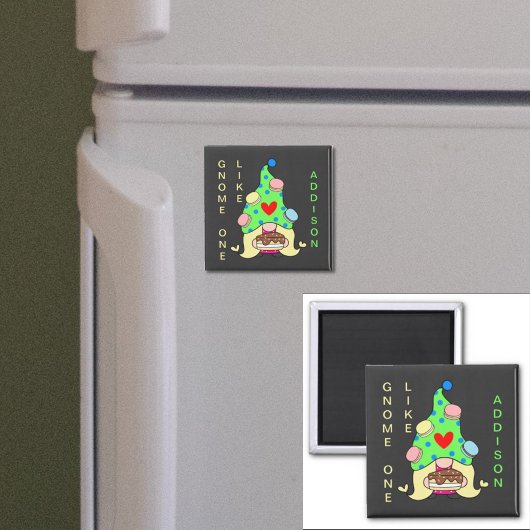 格言お名前に似たCookieハットケーキハート マグネット