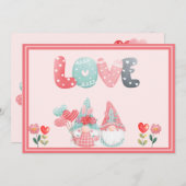 格言お洒落カップルのバレンタインデーのカード シーズンカード (正面/裏面)