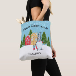 格言お洒落クリスマス トートバッグ