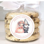 格言お洒落新郎新婦ブライダルシャワーのお気に入り ラウンドシール