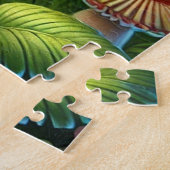 格言お洒落魚釣りバイマジカルフォレストバイザ ジグソーパズル (側面)