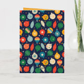 格言お洒落1枚の写真メリークリスマス シーズンカード (裏面)