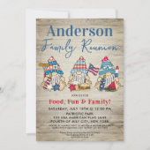 格言お洒落BBQファームハウスファミリー懇親会 招待状 (正面)