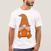 格言かぼちゃ感謝祭 Tシャツ (正面)