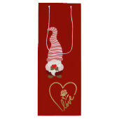 格言から愛と私のバレンタイン ワインギフトバッグ (正面)