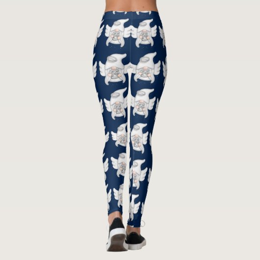 格言がん星占いサインエンジェルレギンス レギンス (裏面)