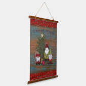 格言がクリスマスのお祝いを 吊り下げ型タペストリー (傾斜あり)