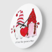 格言が他の格言と同じ ラージ壁時計 (傾斜)