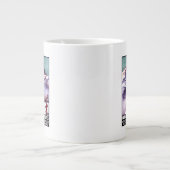 格言が巨大な雪いけな玉ポスターを作る ジャンボコーヒーマグカップ (正面)