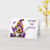 格言が「70誕生日」と挨拶 カード (黄色い花)