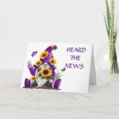 格言が「70誕生日」と挨拶 カード (正面)