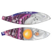 格言で紫色の帽子でクリスマスの歌を歌う – おもしろい バスケットボール (パネル)