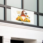 格言とカボチャのトリック/バナーの扱い 横断幕 (ビルの外側)