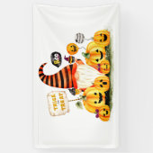 格言とカボチャのトリック/バナーの扱い 横断幕 (縦)