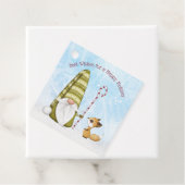 格言とキツネウィズ最高のハッピーホリデーカスタム フェイバータグ (インサイチュ)