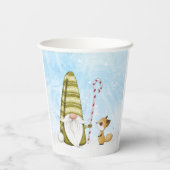 格言とキツネウィズ最高のハッピーホリデーカスタム 紙コップ (裏面)