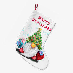 格言とギフトクリスマスストッキング スモールクリスマスストッキング
