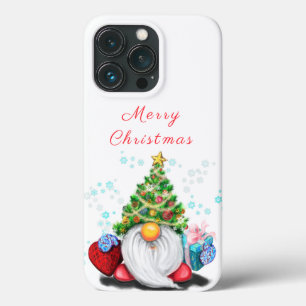 格言とクリスマスツリー帽子iPhoneケースギフト iPhone 13 Proケース