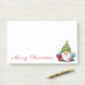 格言とクリスマスツリー帽子itノートをポストおもしろい ポストイット (デスク)