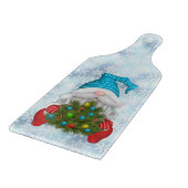 格言とクリスマスツリー カッティングボード (角)