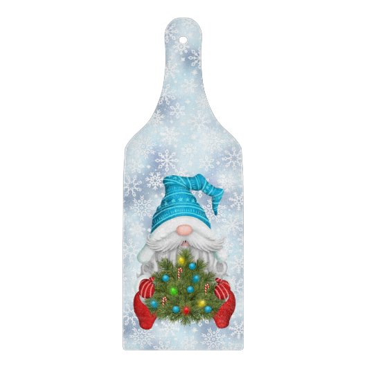 格言とクリスマスツリー カッティングボード (正面)