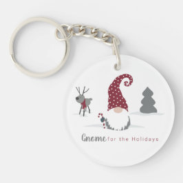 格言とトナカイ北欧トメットデザイン キーホルダー