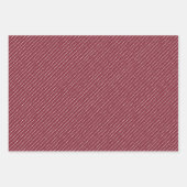 格言とトナカイ、グリッドとドット北欧 ラッピングペーパーシート (正面3)