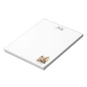 格言とビーの春 ノートパッド (回転)